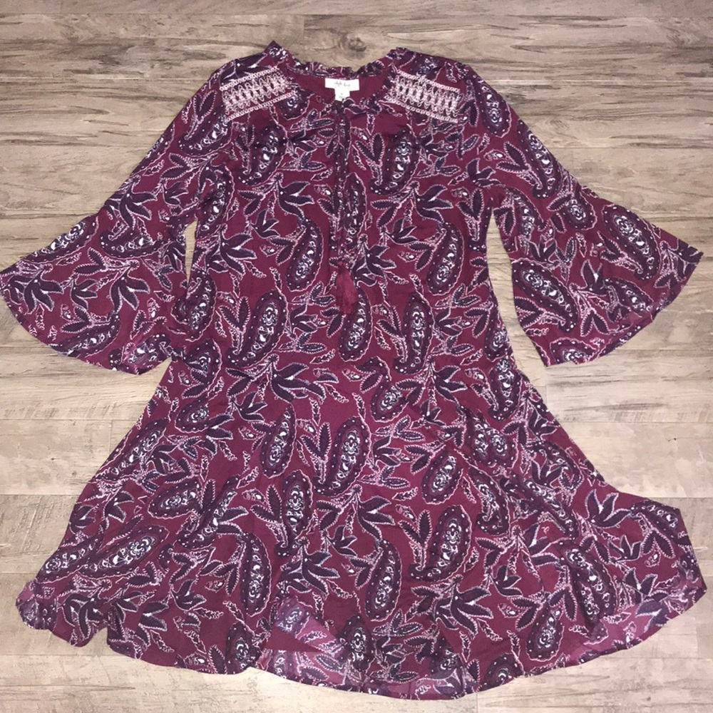 Peasant style dress